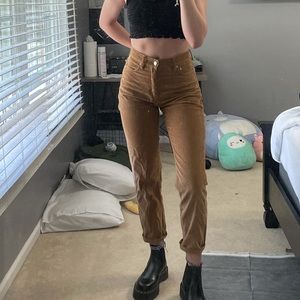 BDG corduroy slim straight pants